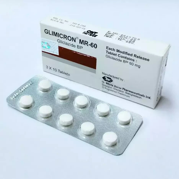 GLIMICRON MR 60 MG